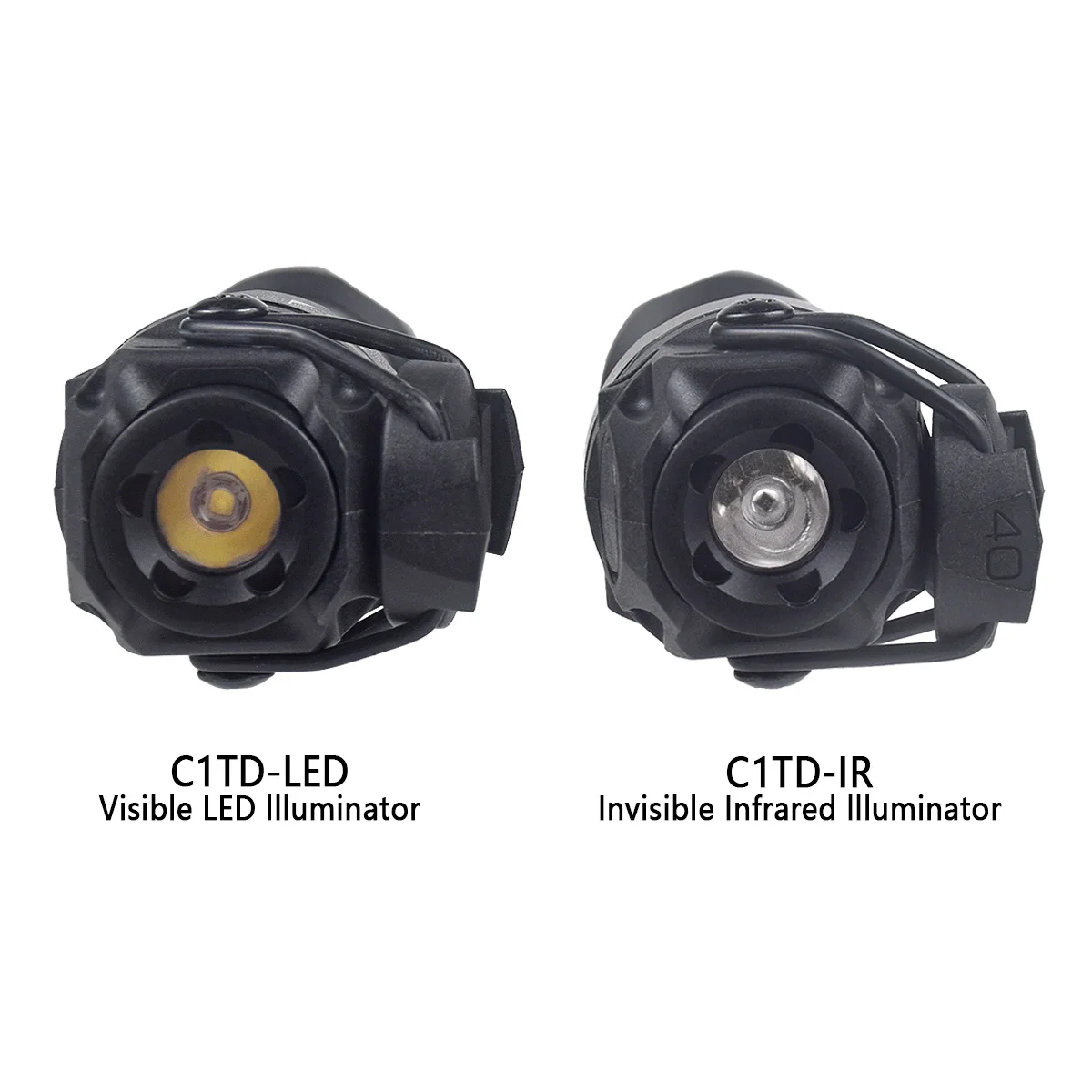 Arma táctica de Metal SOTAC, luz de explorador KIJI, caza táctica K10 LED IR, linterna compatible con Picatinny Rai de 20mm - imagen 2