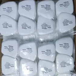 Máscara de Gas químico 6001/6200/7502/6800, filtro de algodón 5N11 a prueba de polvo reemplazado, suministros de cubierta 501 para respirador serie 3M