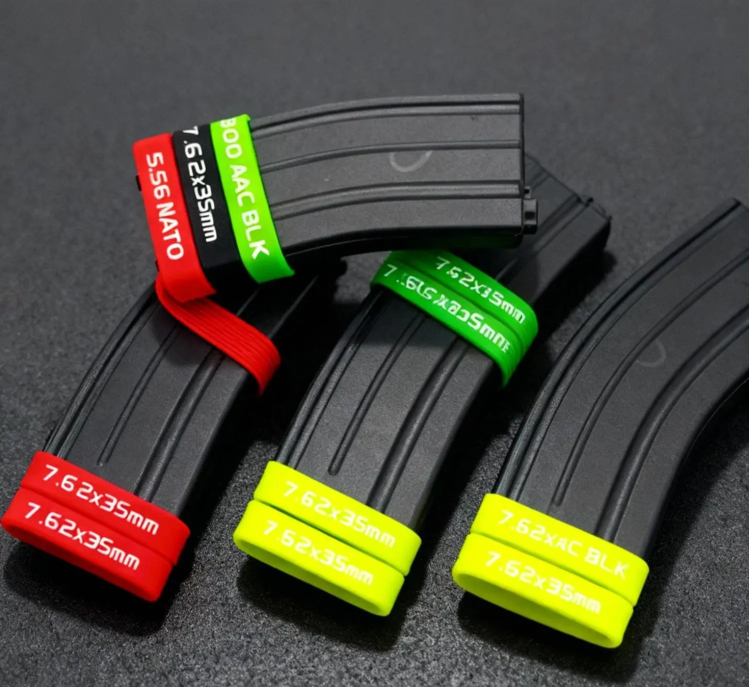 Banda para marcar revistas: una tira para marcar clips para cartuchos de 5,56 NATO/7,62x35 mm. - imagen 2