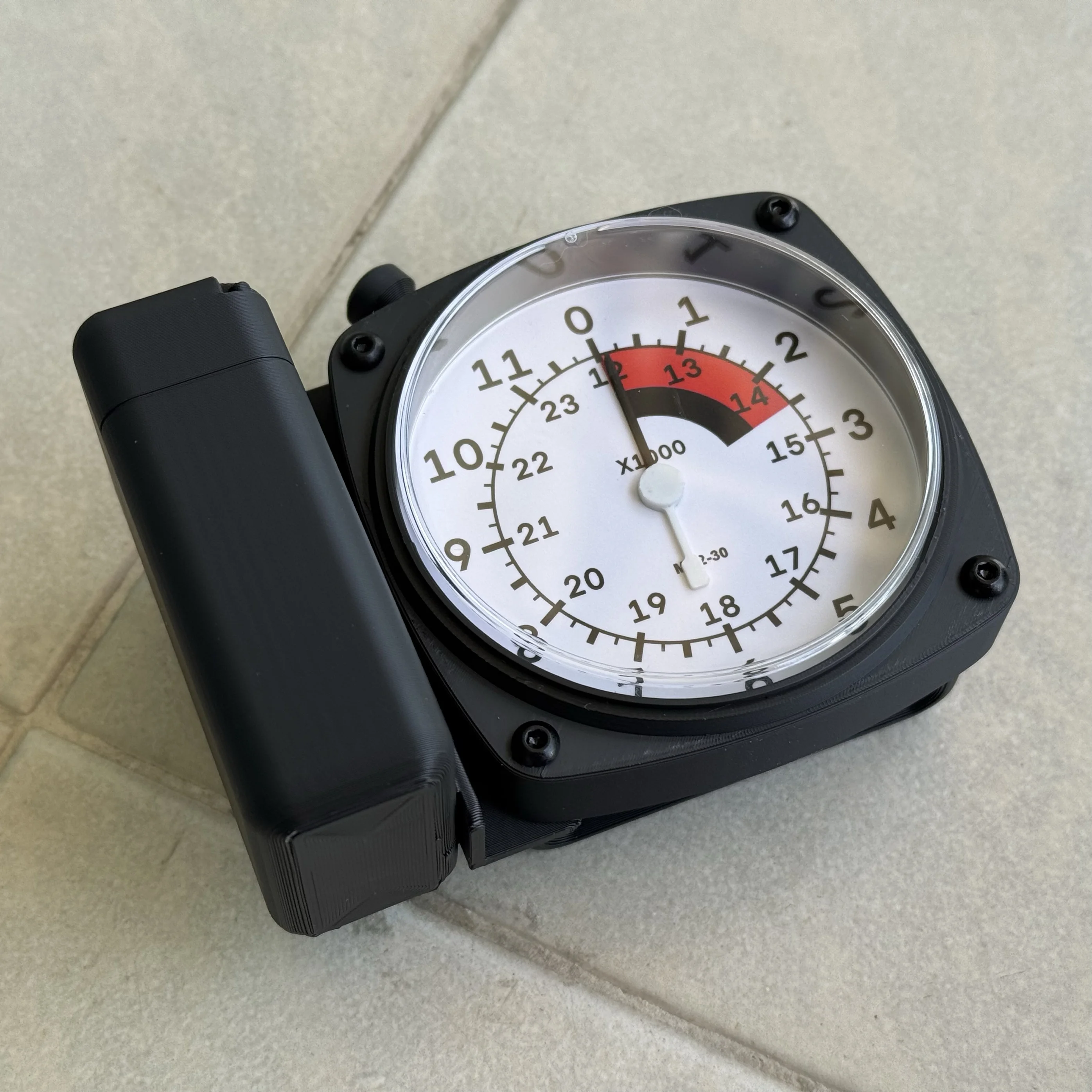 Altímetro COS para exteriores, barómetro, modelo accesorio, barómetro de salto alto - imagen 2