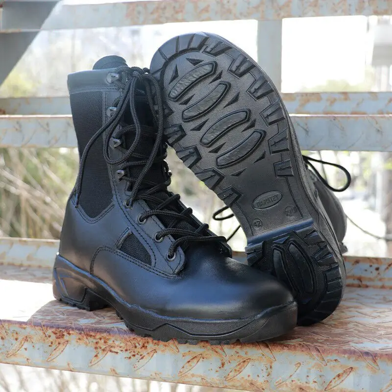 La militar rusa lanza nuevas botas de combate VKBO2.0 botas tácticas de cuero - imagen 5