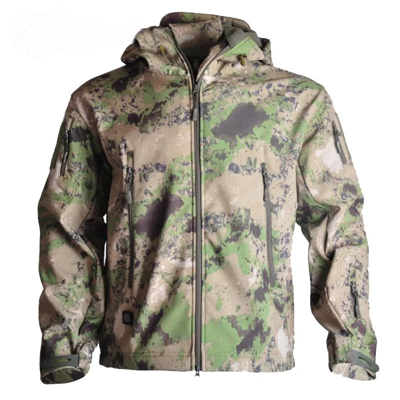 Chaqueta táctica militar para hombre, chaqueta de asalto impermeable a prueba de viento, transpirable, cómoda, para senderismo y montañismo - imagen 3