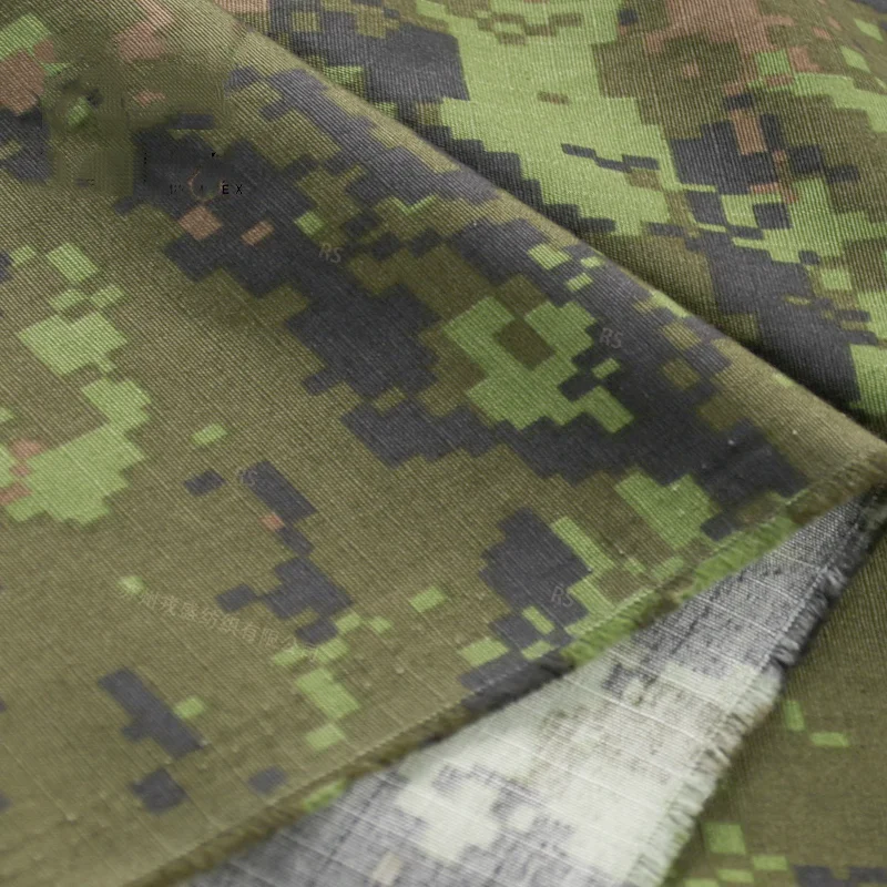 NC5050/500D tela de camuflaje canadiense de algodón de nailon impermeable resistente al desgaste transpirable DIY chaleco táctico tela equipaje Materia - imagen 5