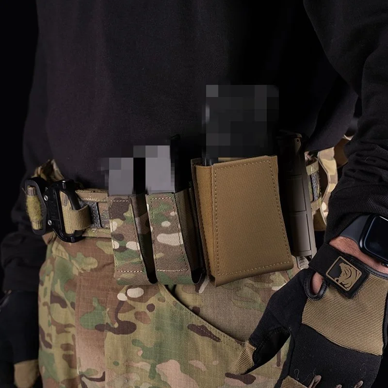 Bolsa táctica para revista GBRS AK M4 AR15 5,56 7,62 MOLLE, bolsa elástica, bolsas magnéticas para cinturón de caza, accesorios para chaleco - imagen 2