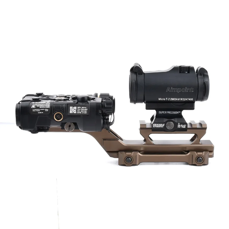 WADSN UNITY-Soporte táctico de elevación Hydra, Base totalmente metálica, adaptador T2 H1 para riel de 20mm, accesorios para pistola de juguete Airsoft - imagen 5