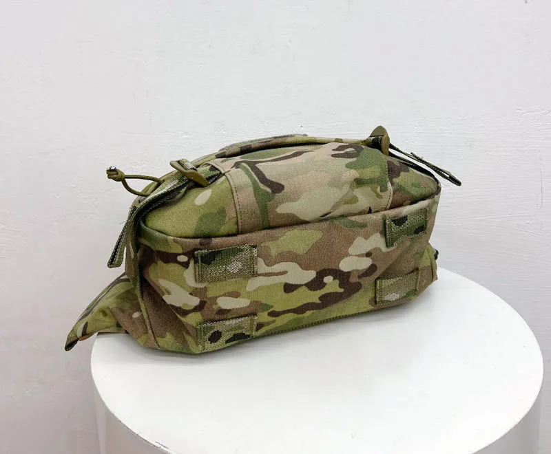 Bolso de hombro tipo bandolera multiusos para senderismo al aire libre, viajes, transporte diario, nailon 500D y versátil, 8L - imagen 3