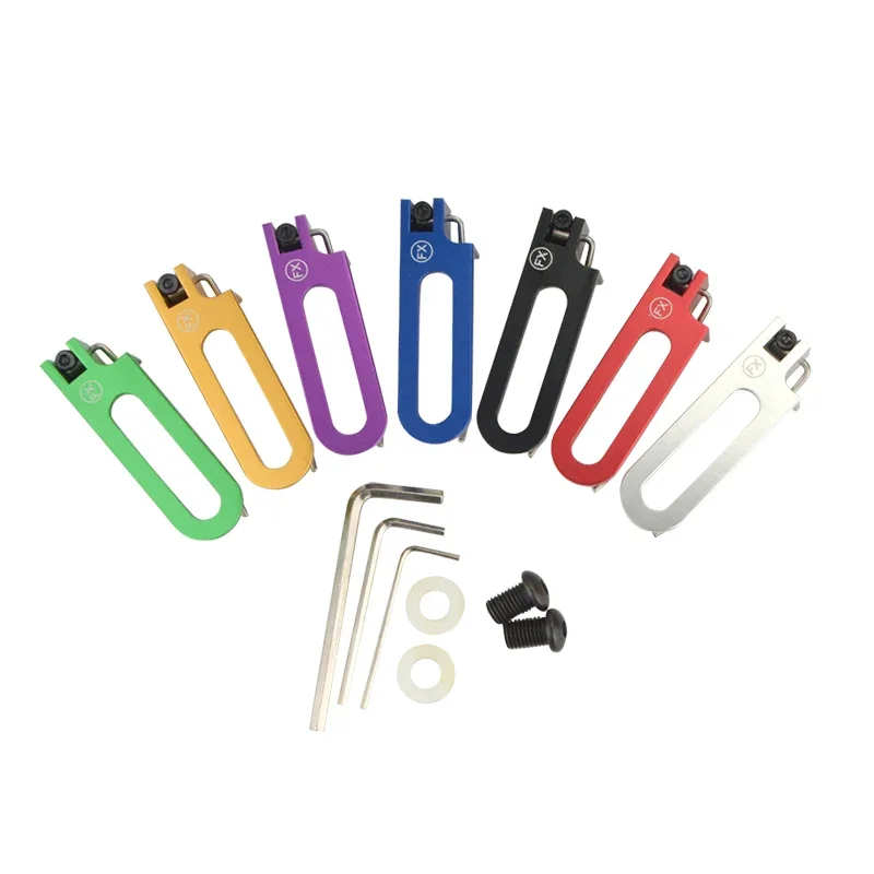 6 soportes de flecha de tiro con arco de colores, soporte magnético de mano izquierda/derecha, aleación de aluminio para tiro con arco recurvo y caza - imagen 3