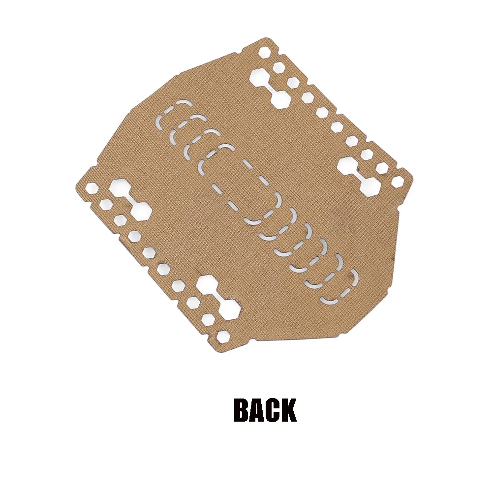 Protección sin rieles para caza al aire libre, envoltura de madera, protección de cuero decorativa, protección de manos antiarañazos, cubierta de sellado - imagen 5