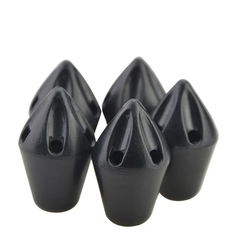 Puntas de flecha de plástico seguras para tiro con arco, silbato de 8mm, haz un sonido al disparar, accesorio de flecha de caza, 6/12 unidades - imagen 4