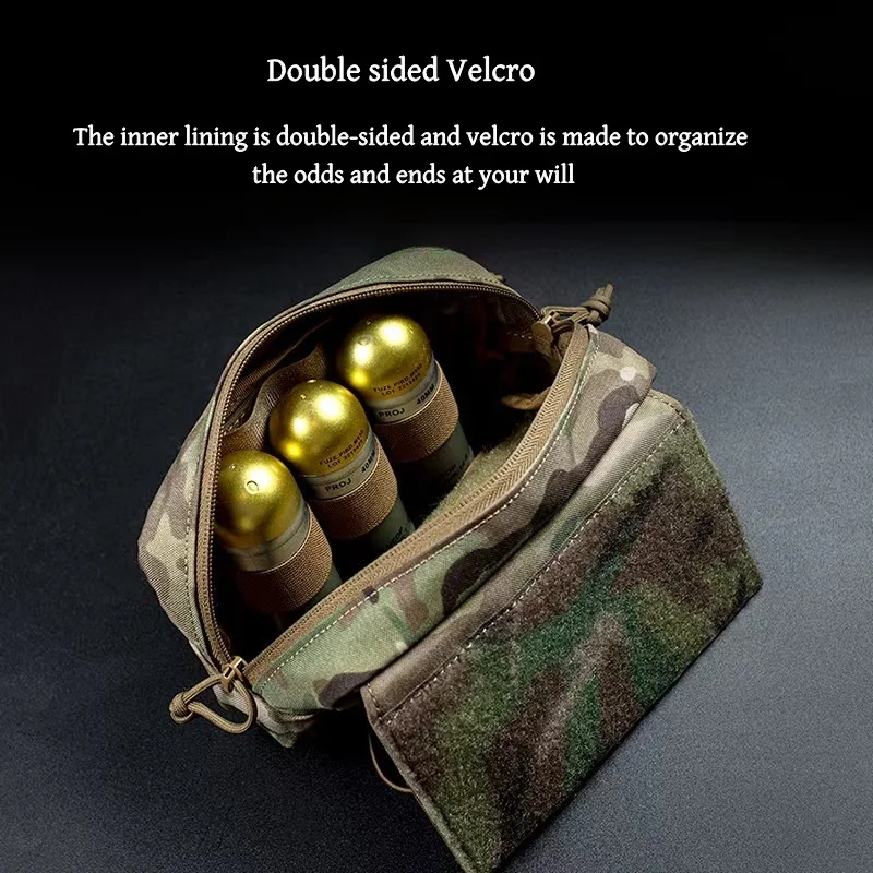 Molle EDC bolsa de primeros auxilios, soporte para teléfono móvil, riñonera, bolsa de herramientas prácticas EMT de emergencia - imagen 3