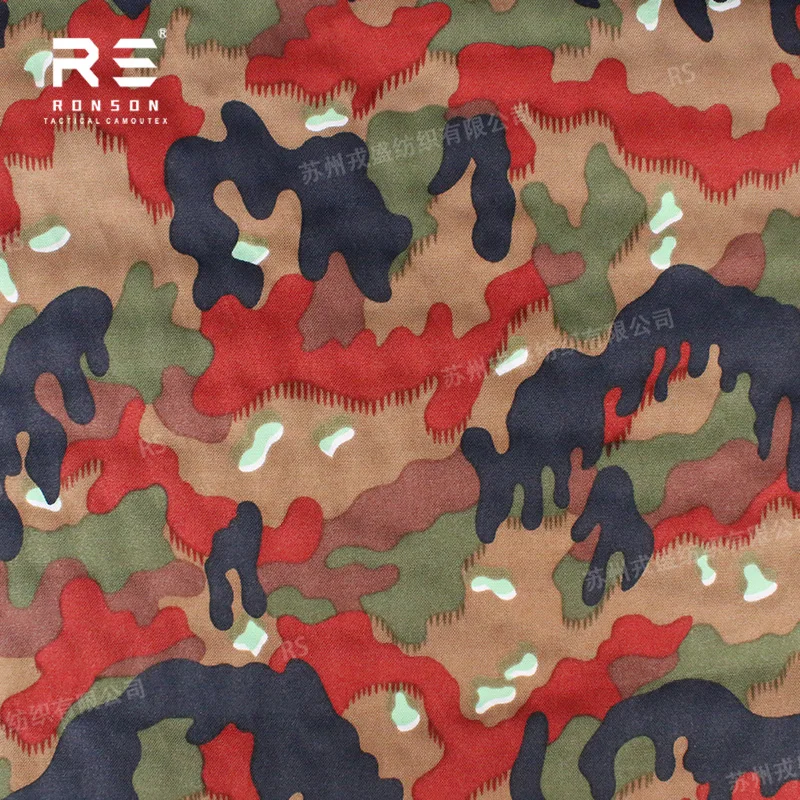 Xpac-tela a cuadros de diamante, compuesto de alta resistencia, nailon 500D, camuflaje sanguíneo, tela ultraligera resistente a desgarros - imagen 4