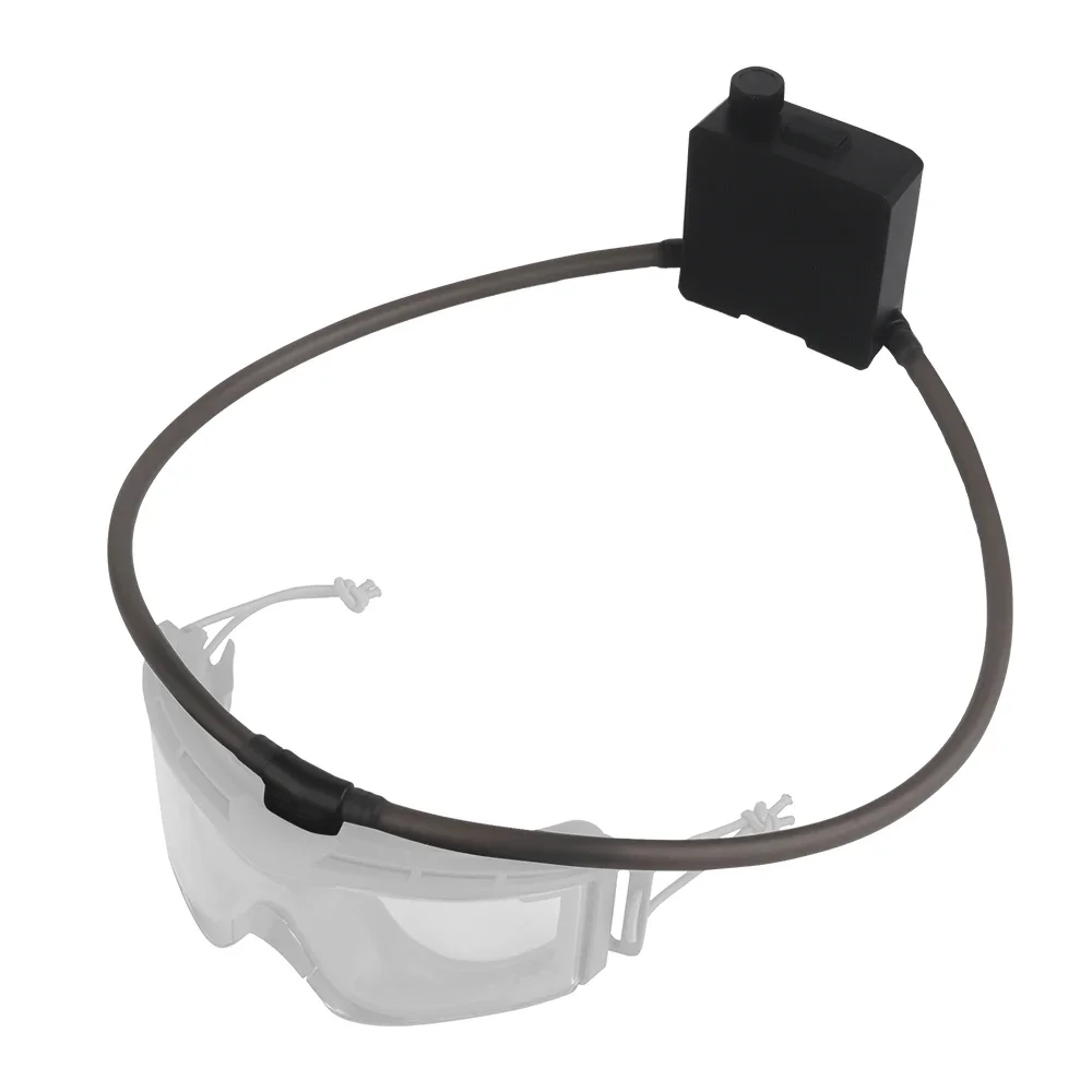 Nuevo Kit antiniebla de gafas WST para exteriores, adsorción magnética de velocidad del viento ajustable, desempañamiento eléctrico, interfaz de carga TYPE-C - imagen 3