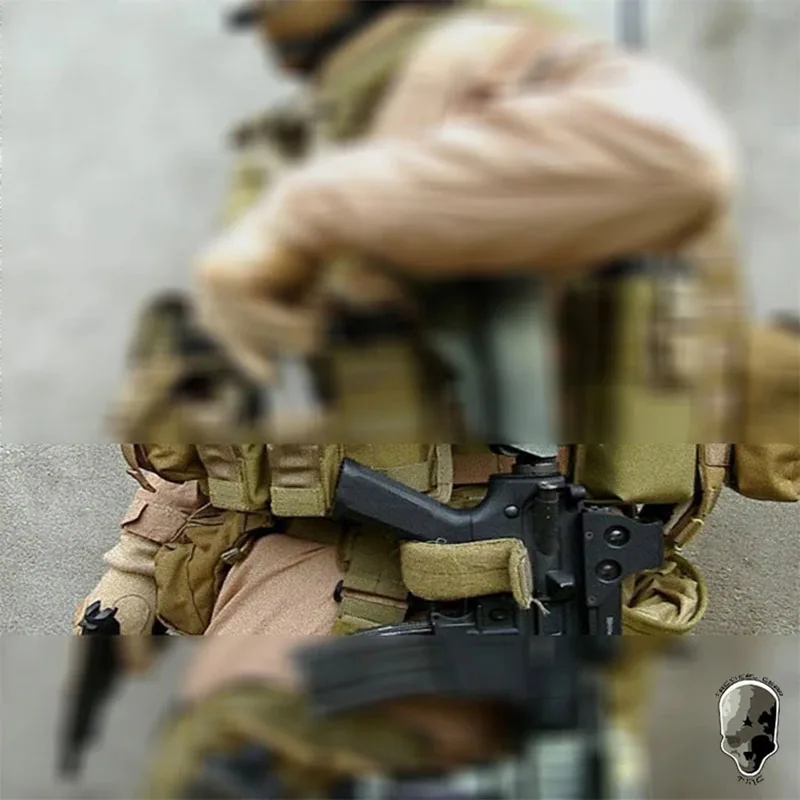 Cinturón táctico Kydex fijo vendaje pistola correa de captura banda de sujeción MOLLE - imagen 4