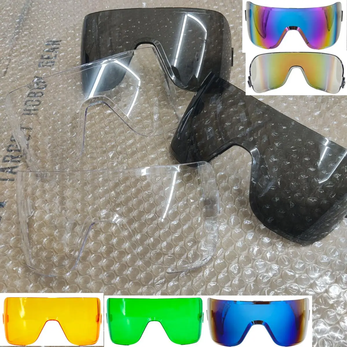 Gafas tácticas Airsoft de lente de repuesto ZL4 ZL6 M50 FM53 FM54 mejorada M50FM54