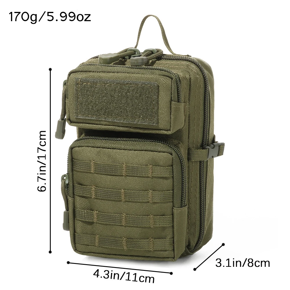 Mochila táctica con eslinga, mochila de hombro Rover EDC Molle, bolso de rango de asalto, bolso cruzado de pecho, bolsa de cintura para herramientas al aire libre - imagen 4
