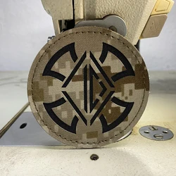 Brazalete con parche mágico con corte láser estilo IRR