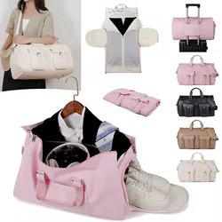 Bolso deportivo de lona cruzado con bolsillo para viaje y gimnasio