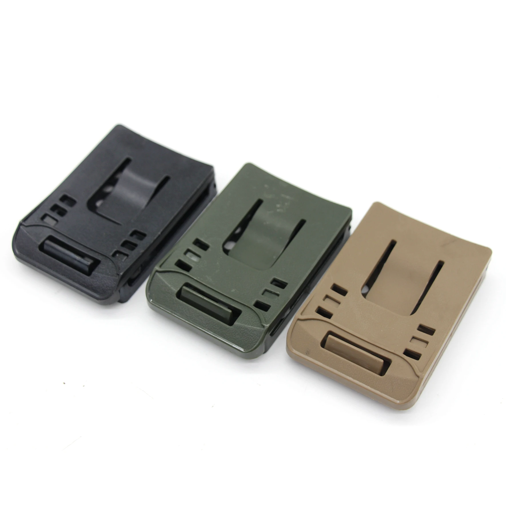 Funda para pistola, bucles para cinturón, Clips de fijación de montaje, adaptador, funda para cuchillo, funda K, funda Kydex, Clicp trasero giratorio de 360 grados - imagen 2