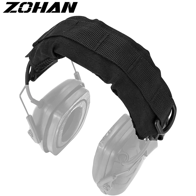 Diadema táctica ZOHAN, cubierta Modular avanzada para auriculares, orejeras de protección para auriculares militares para exteriores - imagen 2