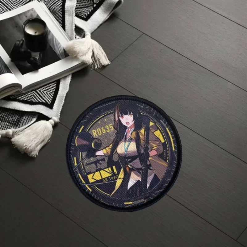 Parche táctico "Maiden Front", insignia de moral militar, gancho y bucle estampado, mochila militar, ropa, pegatina decorativa, brazalete