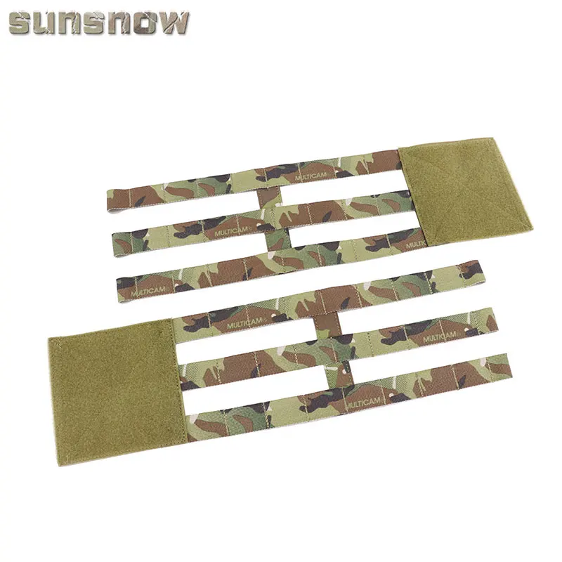 Camuflaje primitivo MCBK CB RG BK chaleco esquelético de 3 bandas cinturón envolvente lateral MOLLE JPC AVS chaleco táctico - imagen 2