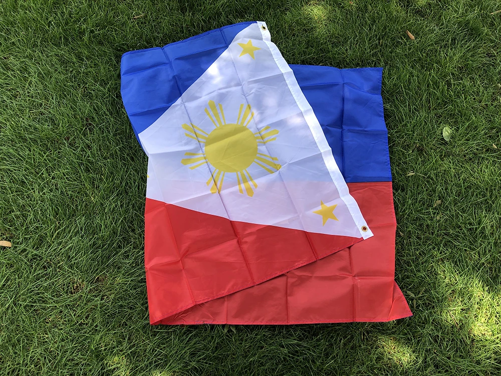BANDERA DE SKY Bandera nacional de Filipinas 90X150cm 3x5 pies Bandera colgante de poliéster de PHL PH Filipinas Filipinas Banderas de Filipinas - imagen 5