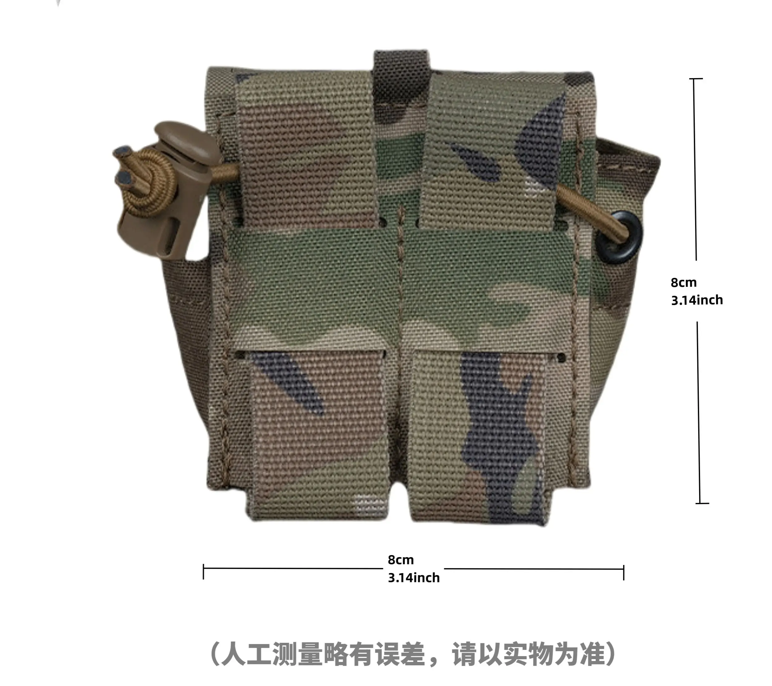 La bolsa de granada táctica multifuncional, una bolsa con función de objetos de lanzamiento, es adecuada para diversos escenarios tácticos. - imagen 5