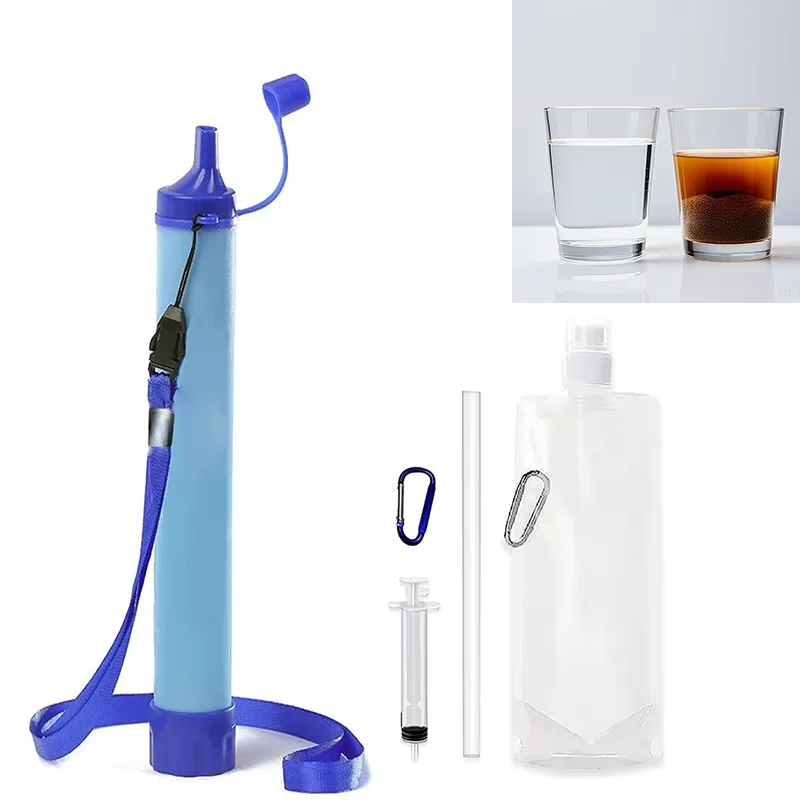 Purificador de agua portátil para acampada, senderismo y emergencias - imagen 5