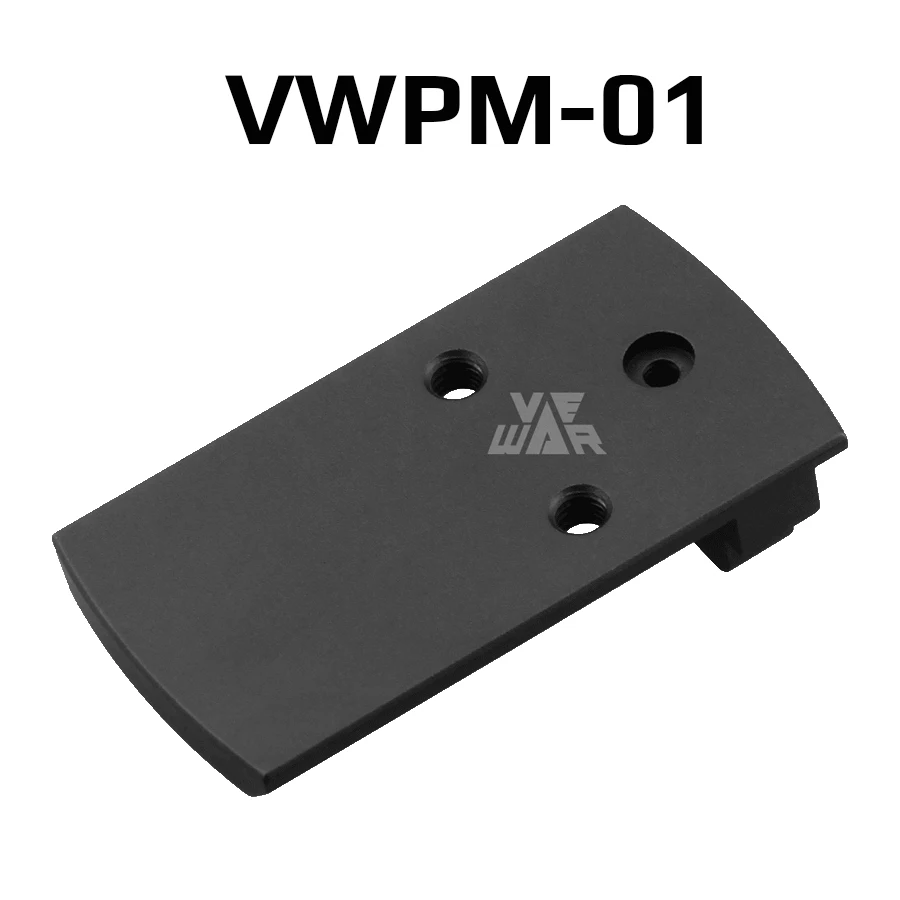 Victoptics Vewar Glock /hi-Cap Soporte para pistola Doctor y Vt Footprint 6061-T6 Aleación de aluminio para mira de punto rojo - imagen 3