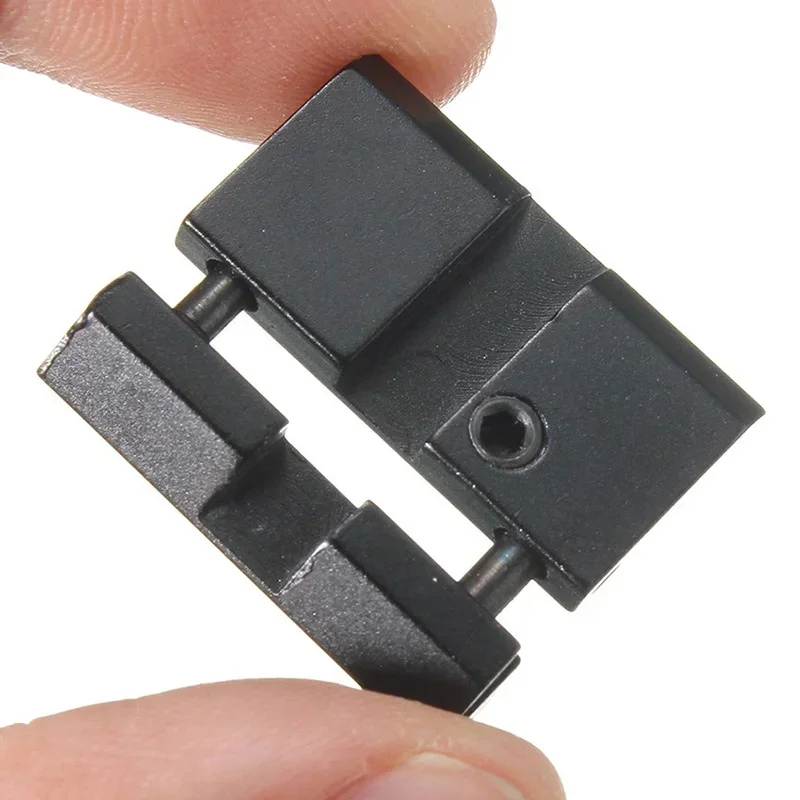 .22 cal Adaptador de montaje de alcance de riel a presión con base Weaver Picatinny de 11 mm y cola de milano de 20 mm - imagen 2