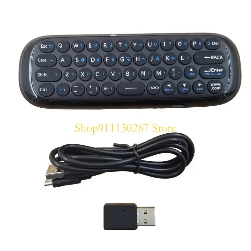 J1HC 2.4G Control remoto del teclado aire inalámbrico del mouse 2 en 1 para HTPC - imagen 3