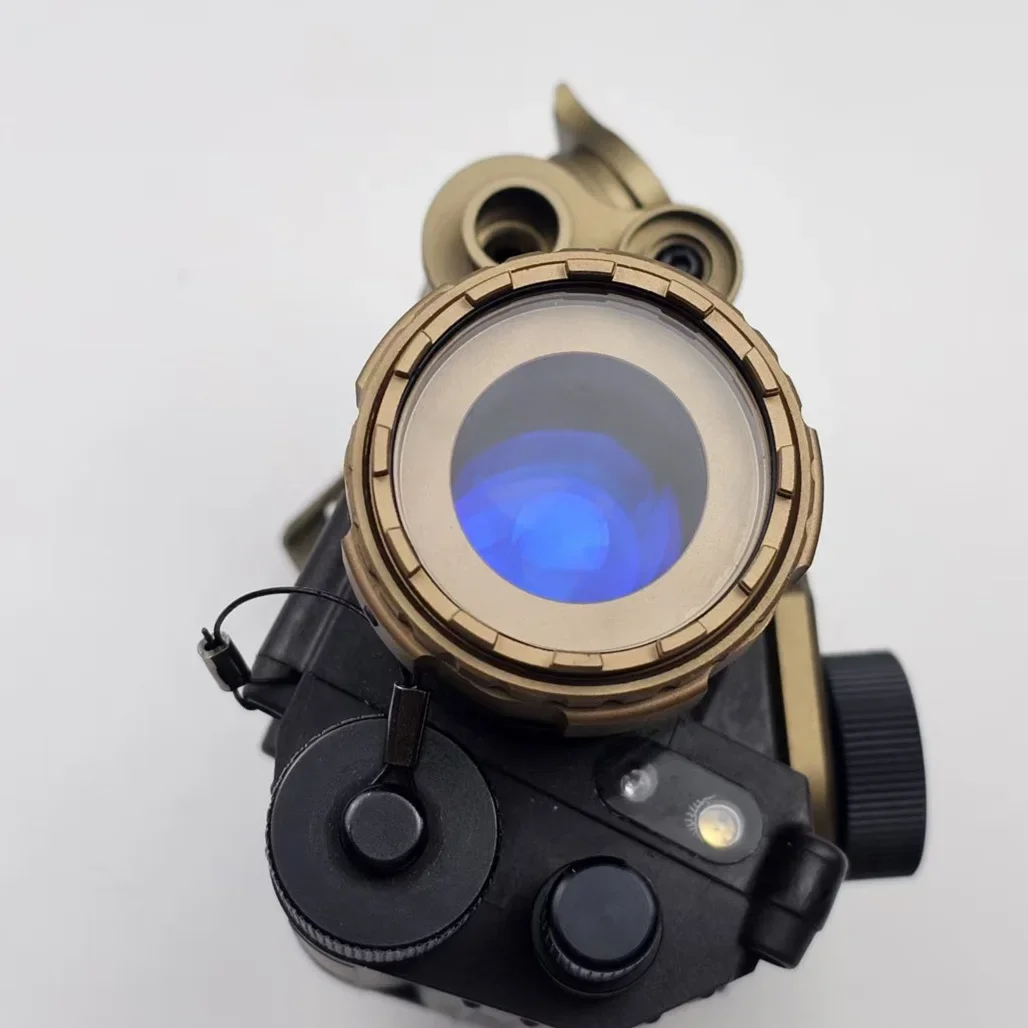 Dispositivo de visión nocturna PVS14 con control de apertura de flujo de luz ajustable lente protectora versión metálica compatible 14/1431/AVS - imagen 2