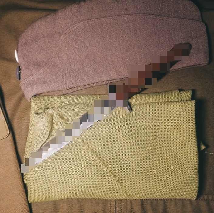 Bufanda táctica de malla cáñamo natural estilo sueco DIY - imagen 2
