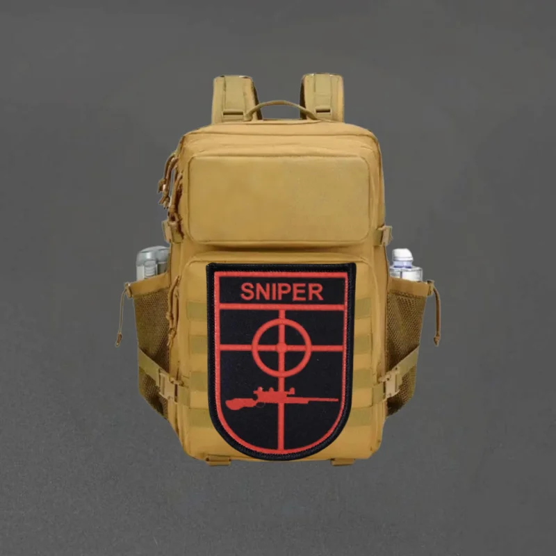 Parche táctico francotirador velcro – Insignia de moral para chaleco