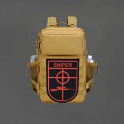 Parche táctico francotirador velcro – Insignia de moral para chaleco