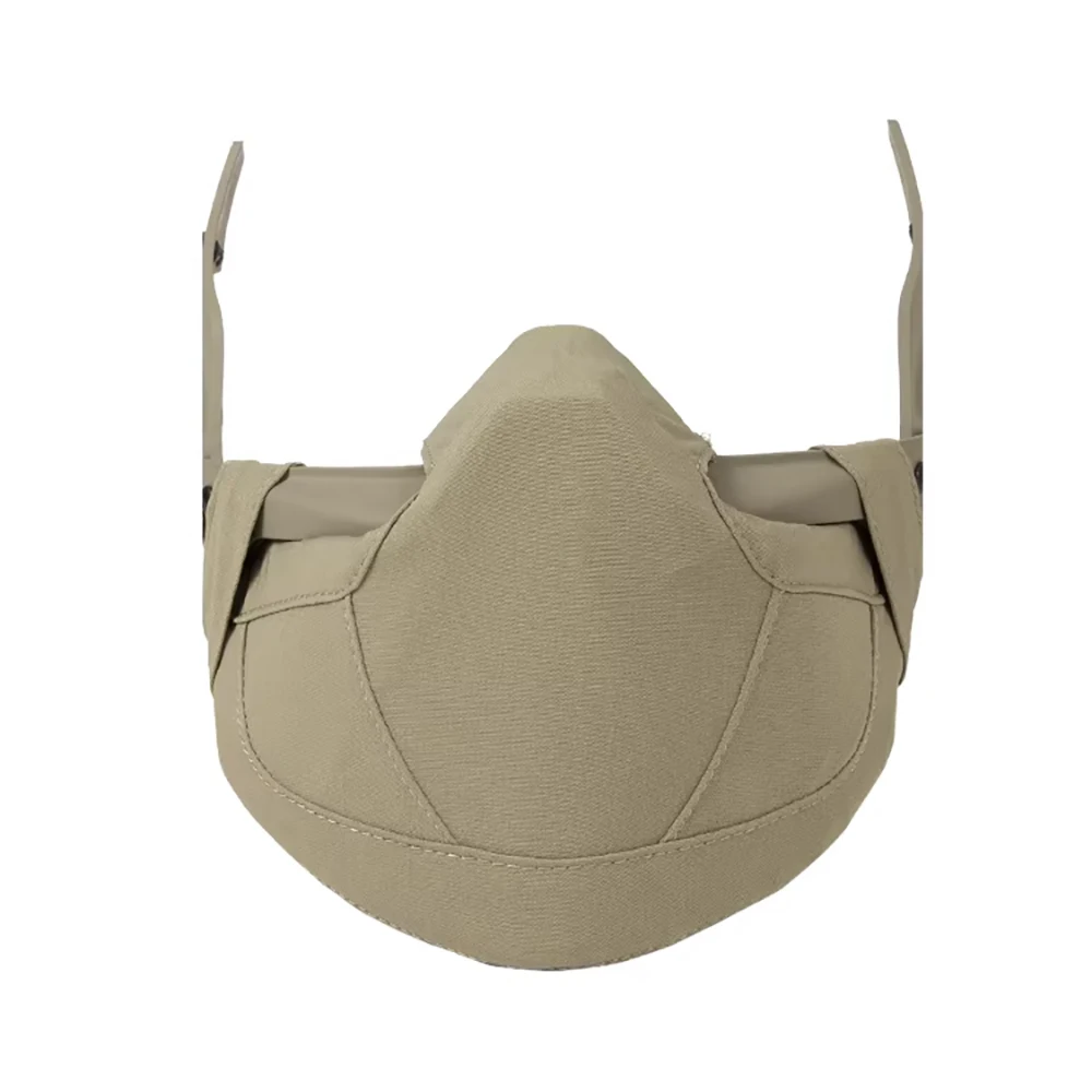TB-FMA Casco ligero para exteriores, media máscara con riel, máscara especial para casco RÁPIDO - imagen 4