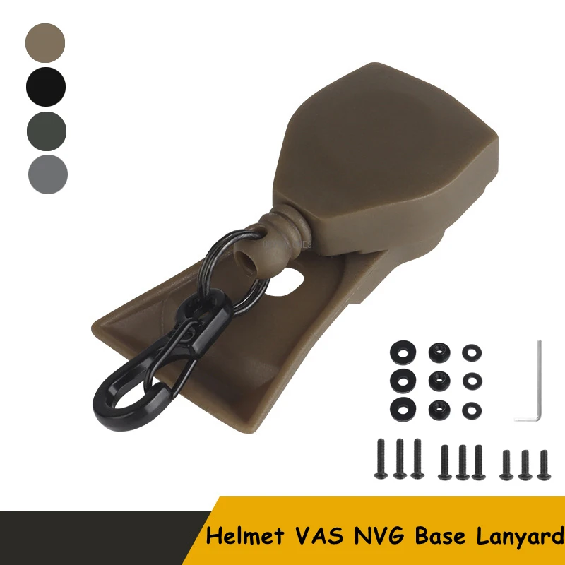 Cordón NVG para visión nocturna táctica, cuerda de separación para cubierta VAS, casco de Paintball Airsoft, Base NVG, cordón antipérdida