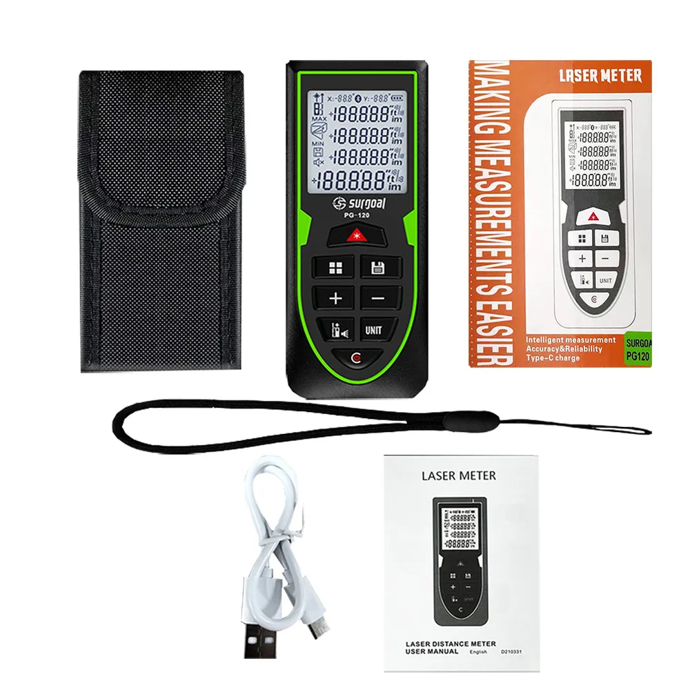 SG Surgoal Telémetro láser 120 m recargable con nivel digital - imagen 4