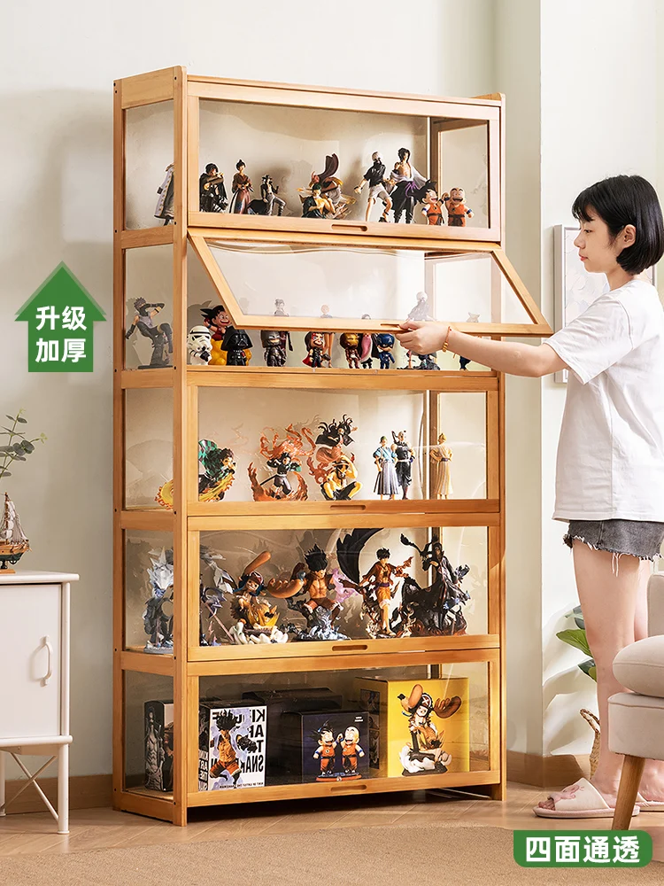 Vitrina de acrílico hecha a mano, estante de exhibición de LEGO, modelo de producto no de vidrio, armario de cigarrillos de juguete - imagen 3