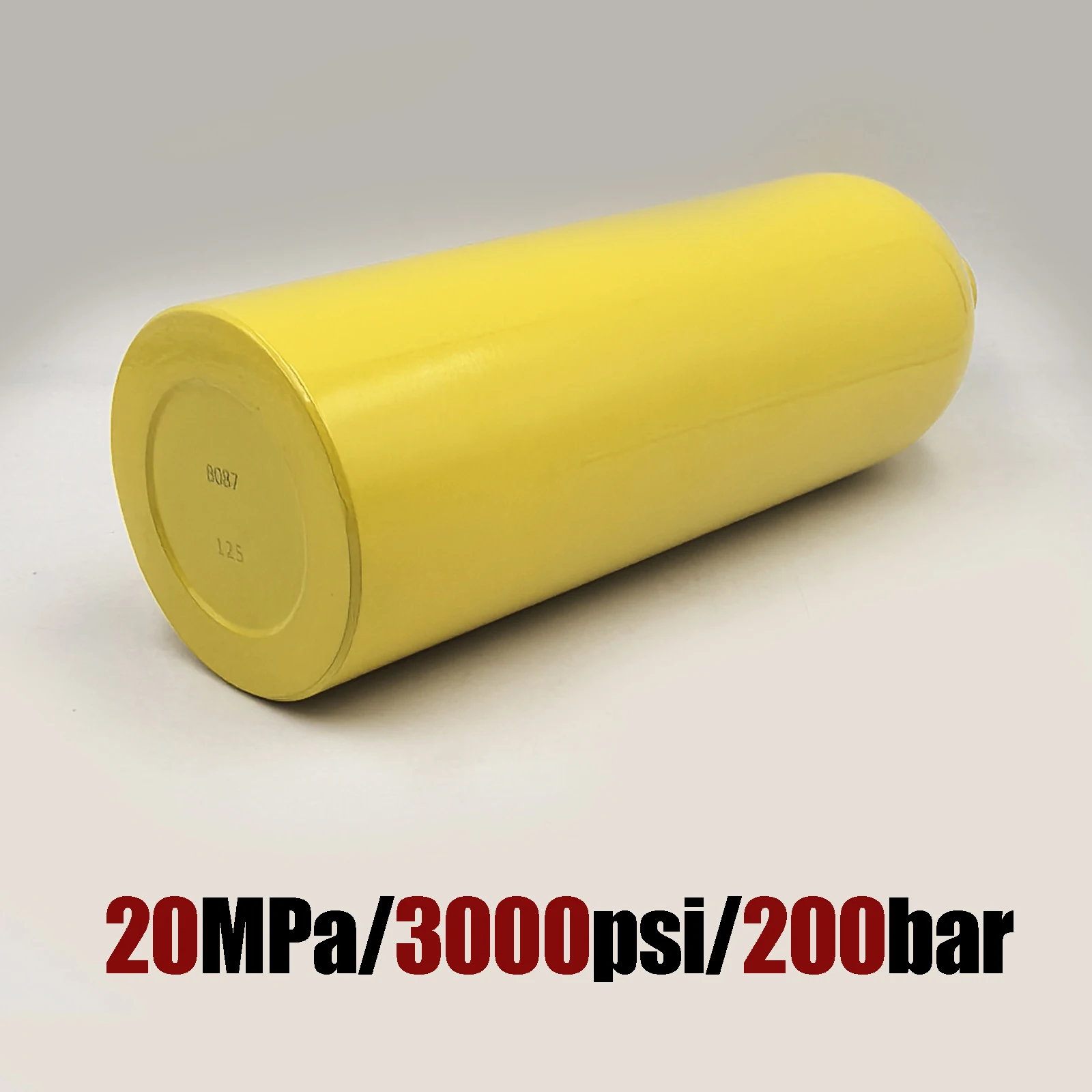 Tanque de aire comprimido para buceo, cilindro de botella de Gas de alta presión, 1L, 1000cc, 20MPa, 200bar, 3000psi, M18 x 1,5 - imagen 4