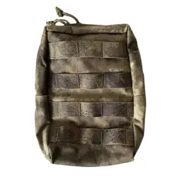 Chaleco Táctico Deportivo para Exteriores, Bolsa Vertical MOLLE, Bolsa Larga para Artículos Diversos ATAU