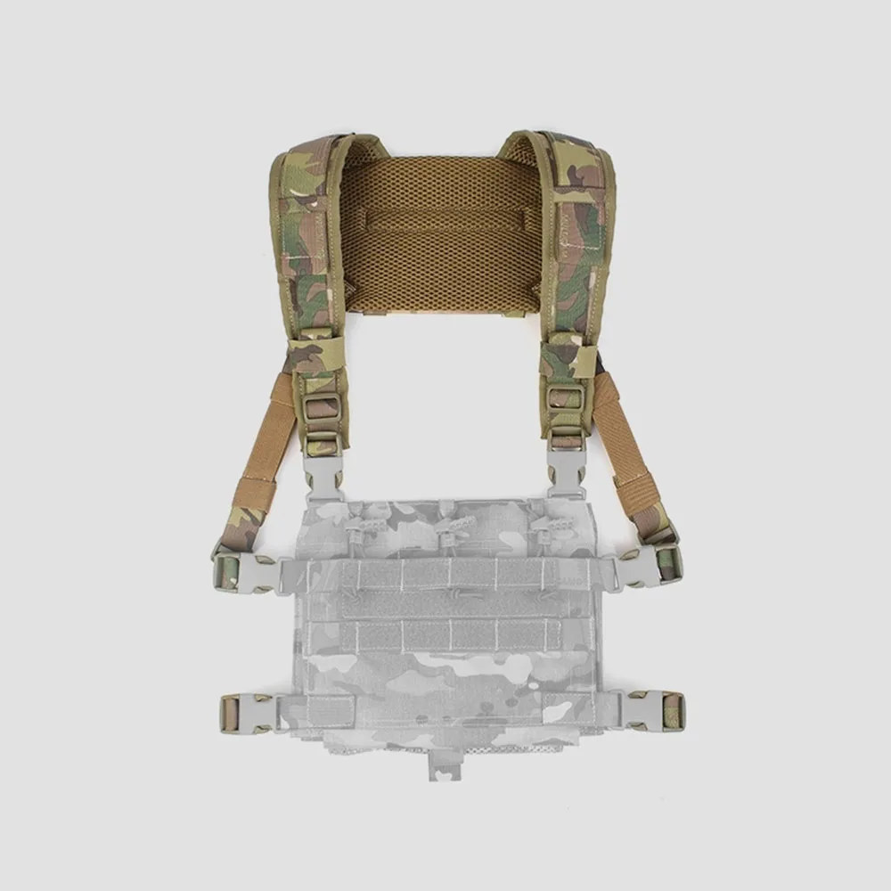 Chaleco táctico serie JPC-R, arnés de asalto, correa para el pecho, montaje en aparejo, mochila, correa para tirantes RS10 - imagen 4