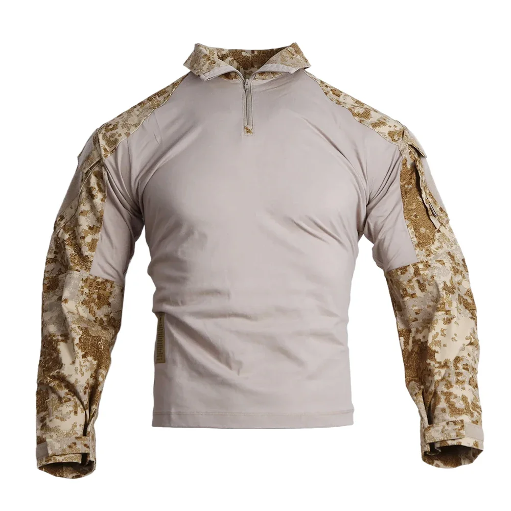 Emersongear-traje de camuflaje para hombre, conjuntos de uniformes de combate G3, camisa, pantalones, camisetas de juego de Paintball, pantalones Cargo de servicio, entrenamiento de caza SS - imagen 3