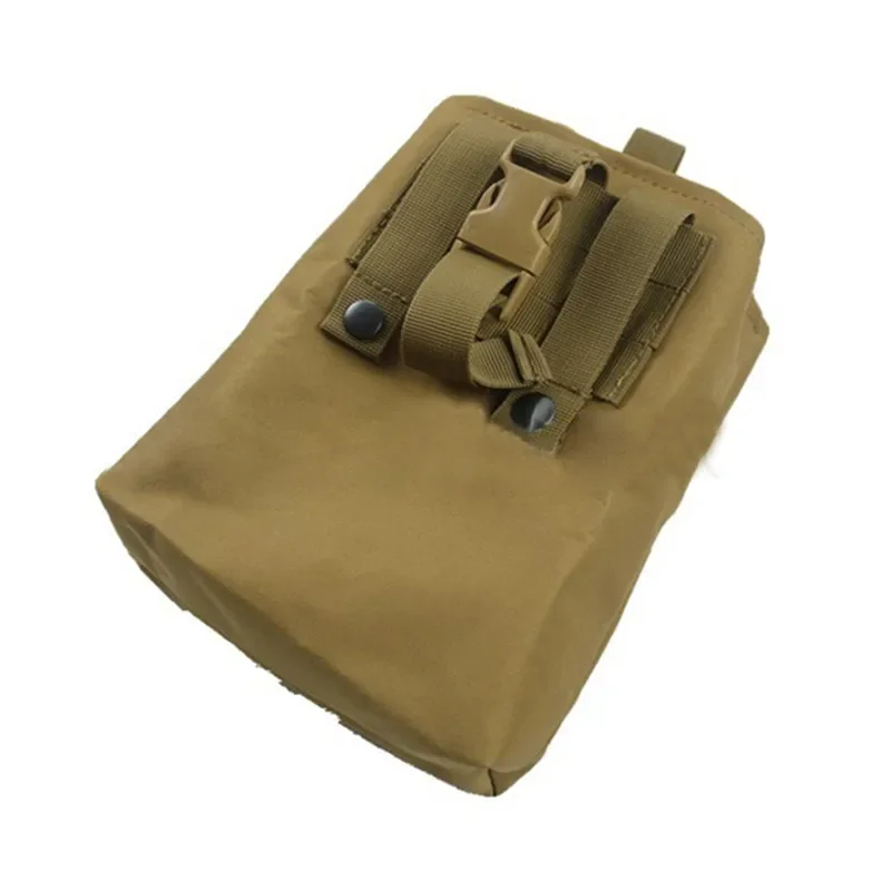 Molle-bolsa plegable para revistas, accesorios para senderismo y caza al aire libre, herramienta EDC, funda Mag de recuperación plegable, riñonera - imagen 5