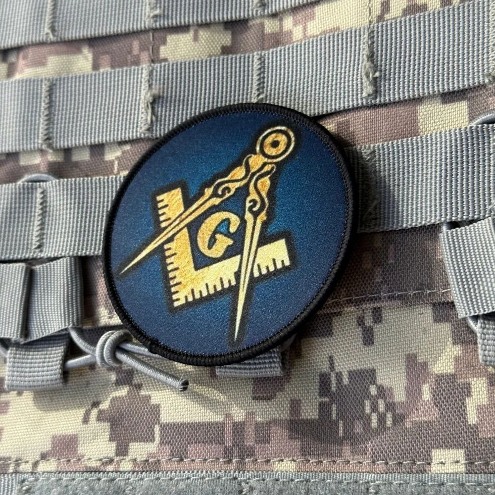 Parches tácticos impresos con gancho y bucle para mochila militar - imagen 3