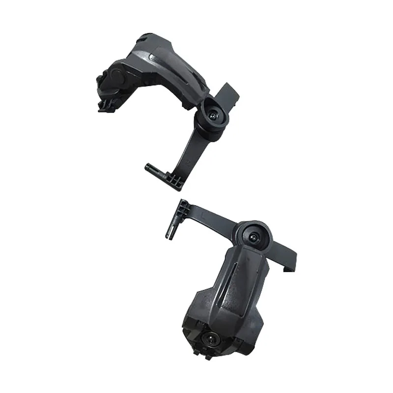Soporte táctico para auriculares, adaptador para casco, soporte de montaje en riel para auriculares, adaptador de riel curvo, accesorios para auriculares - imagen 3