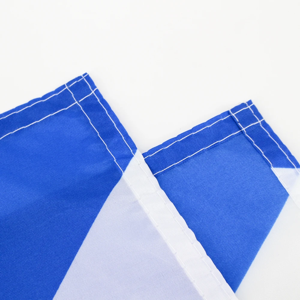 Bandera naval rusa Cruz de San Andrés azul militar - imagen 4