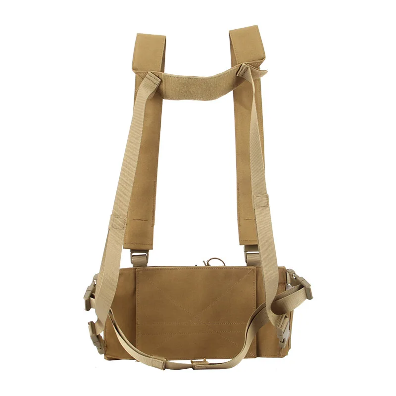 Pecho táctico multifuncional con chaleco de entrenamiento de nailon impermeable - imagen 2