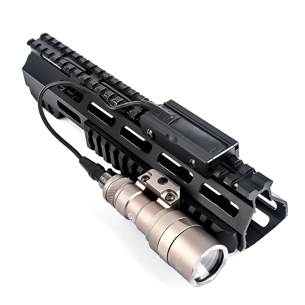 Wadsn-linterna táctica Airsoft M300 M300A SF, compatible con riel de 20MM, montaje MLOK, Base KEYMOD, arma de caza, explorador, pistola LED, Mini luz - imagen 5