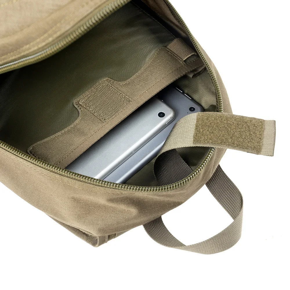 Mochila táctica de 20L, chaleco de doble uso, bolsa portadora de placa Molle, mochila de nailon para senderismo con chalecos, mochilas para exteriores - imagen 5